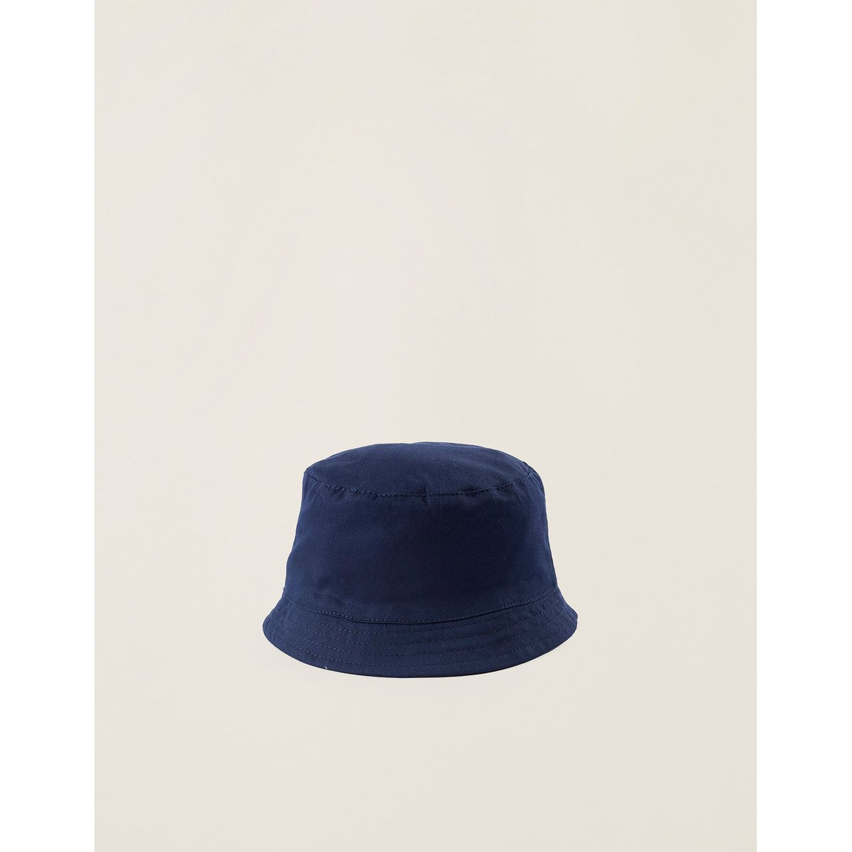 Chapeau en Sergé avec Bandes Latérales bleu foncé, ZIPPY