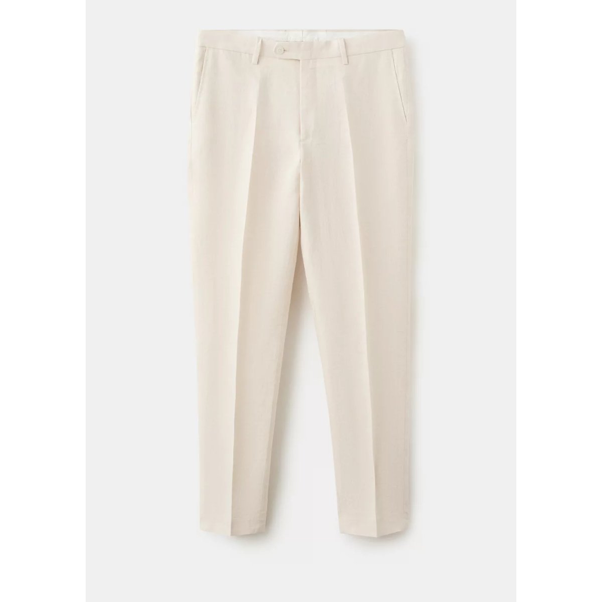 Pantalon costume Amalfi 100 % lin slim-fit écru, MANGO MAN