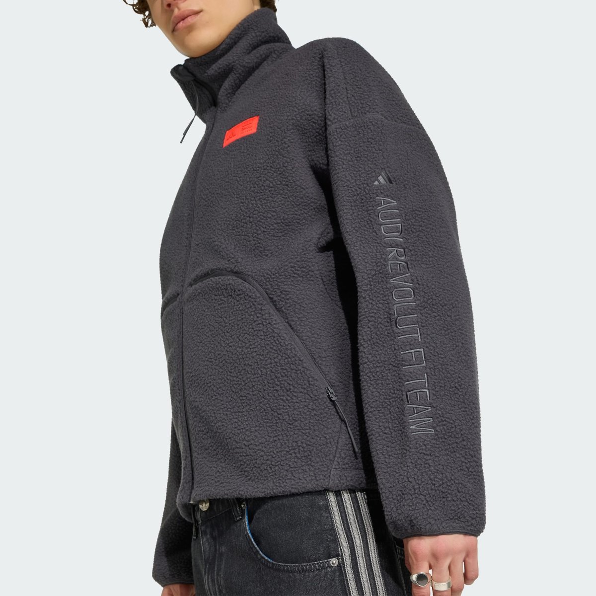 Veste Polaire Audi Formula One Team Elevated Veste Polaire Audi Formula One Team Elevated utility black / hi-res red, adidas Performance