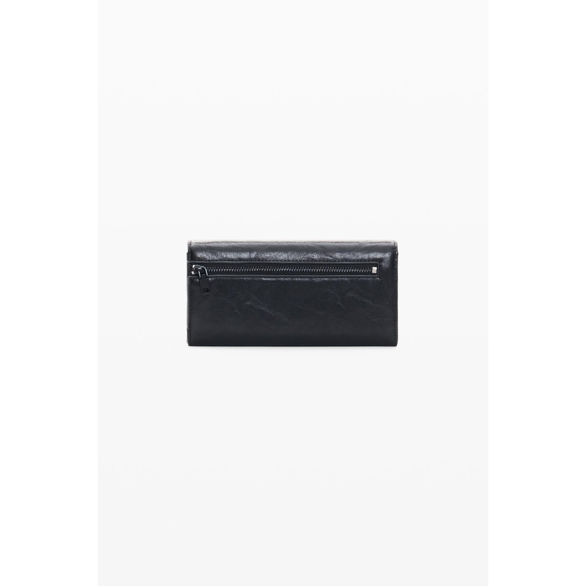 Grand porte-monnaie matelassé noir, DESIGUAL