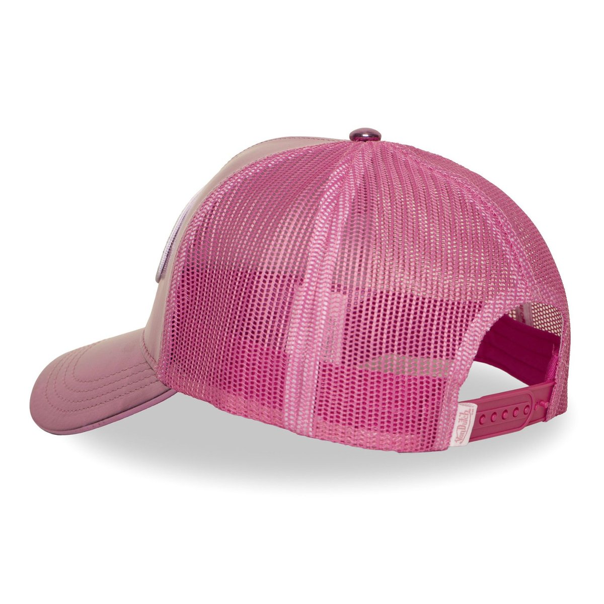 Casquette trucker Shiny rose/noir/blanc, VON DUTCH