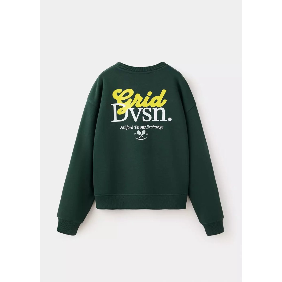 Sweat-shirt oversize imprimé vert foncé, MANGO KIDS
