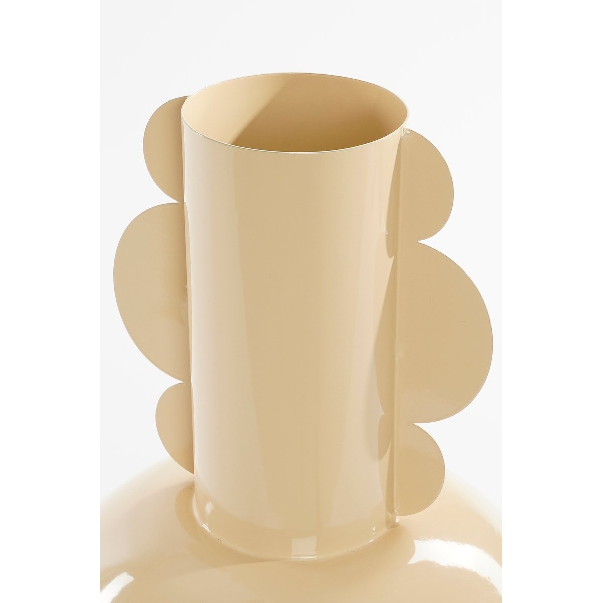 Vase Ø25 cm BOYD beige, MICA DECORATIONS