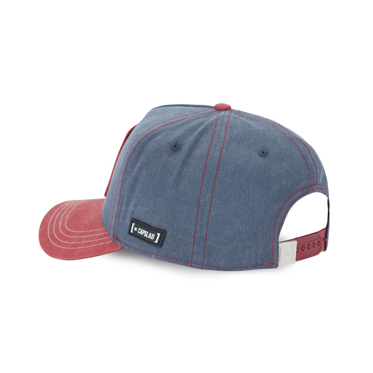 Casquette One Piece Luffy bleu/rouge, CAPSLAB