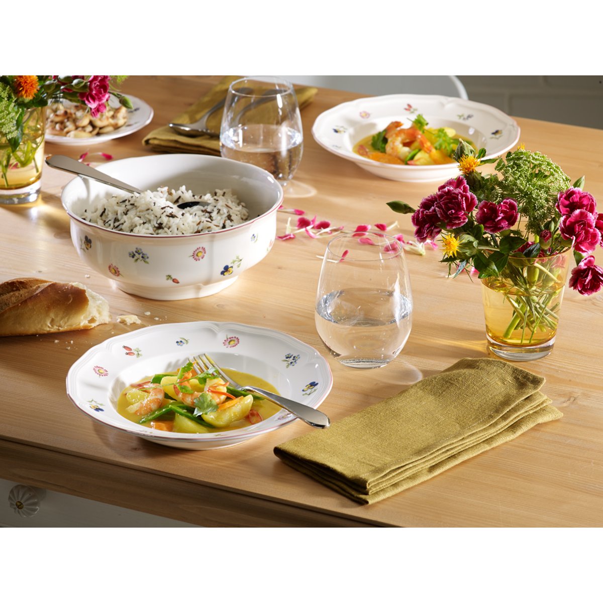 Saladier PETITE FLEUR blanc, VILLEROY & BOCH