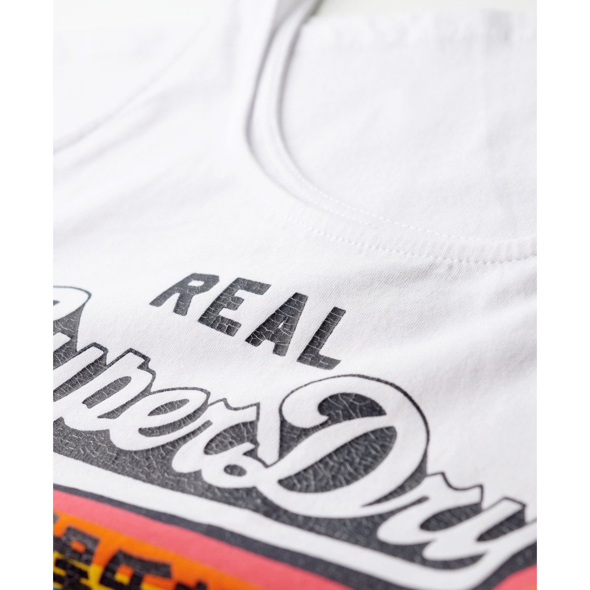 Débardeur Vintage Logo optic, SUPERDRY