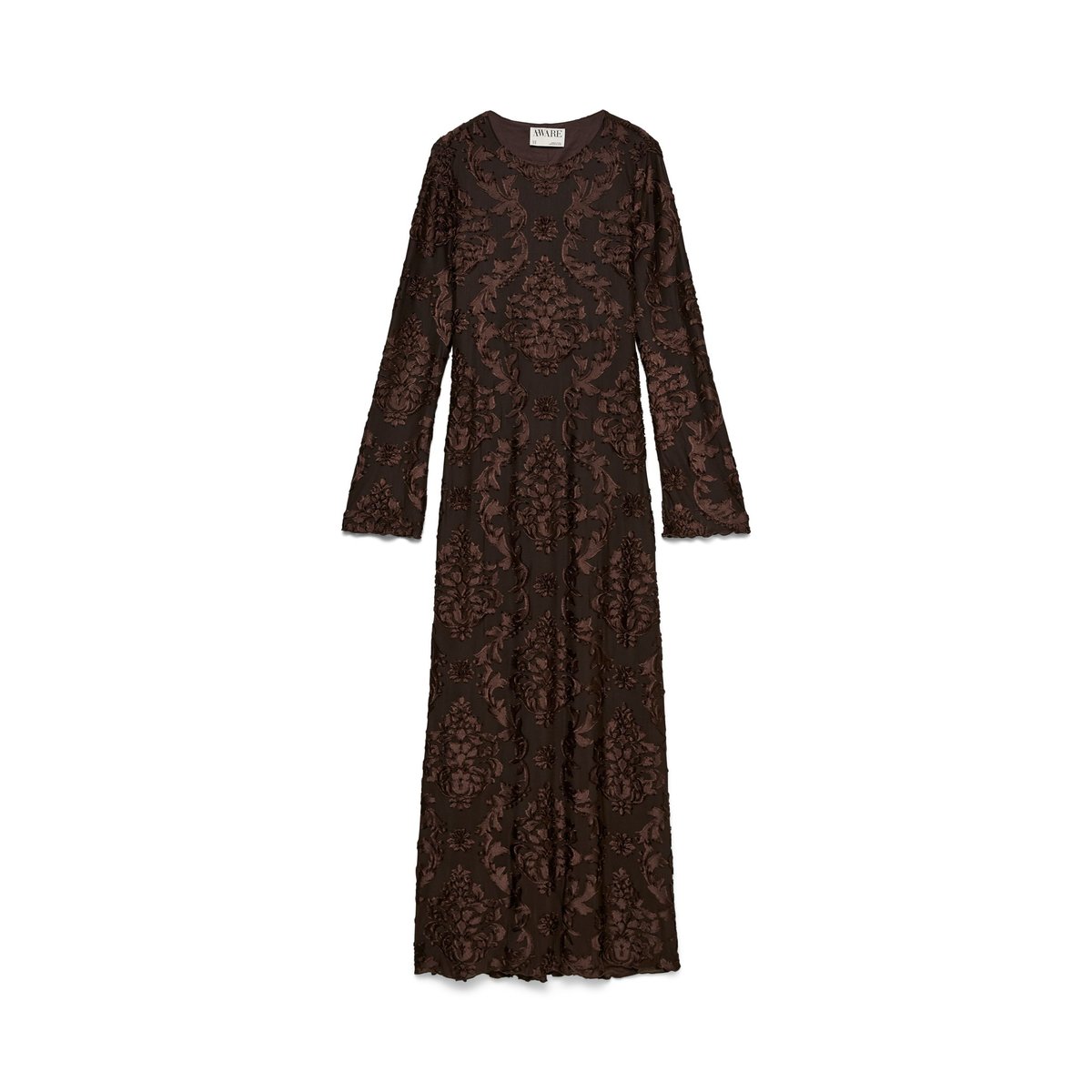 Robe marron - chocolate torte 1, VERO MODA