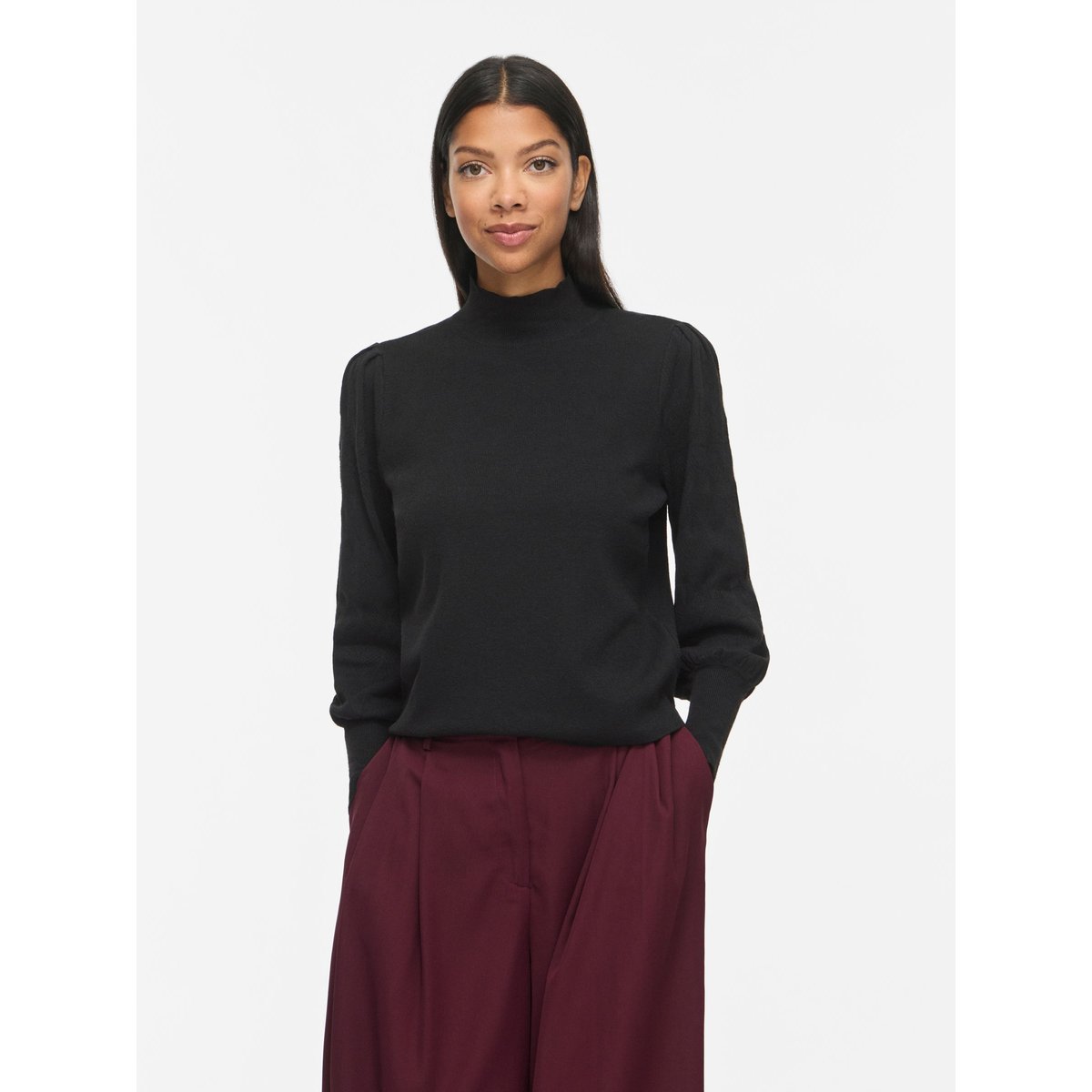 Pull En Maille noir - black1, VILA