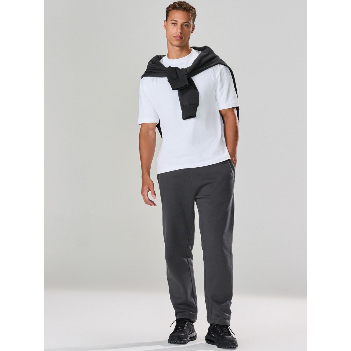 Pantalon de jogging épais décontracté gris ardoise, NEXT