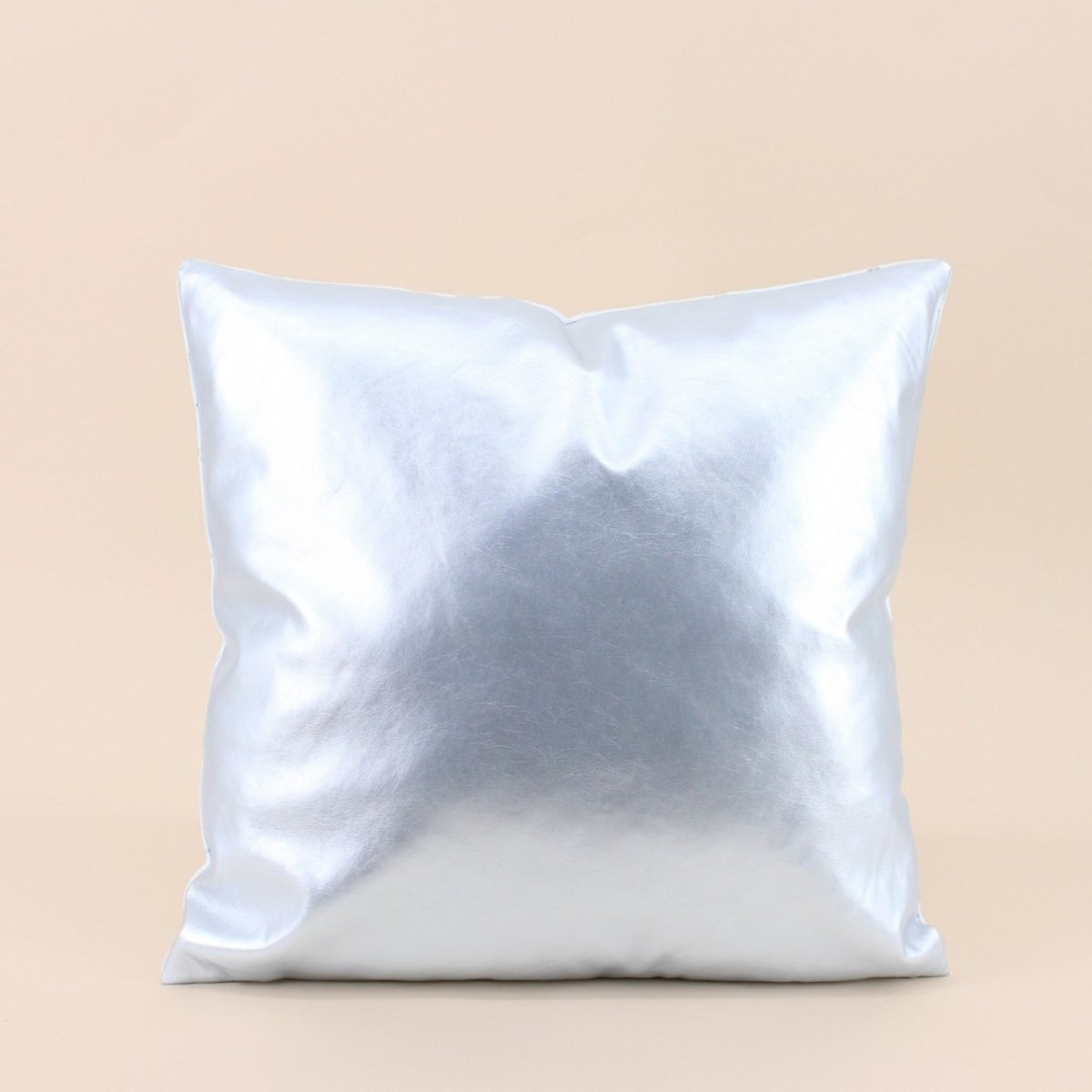 Coussin graphique 40x40cm blanc, ORNAMI
