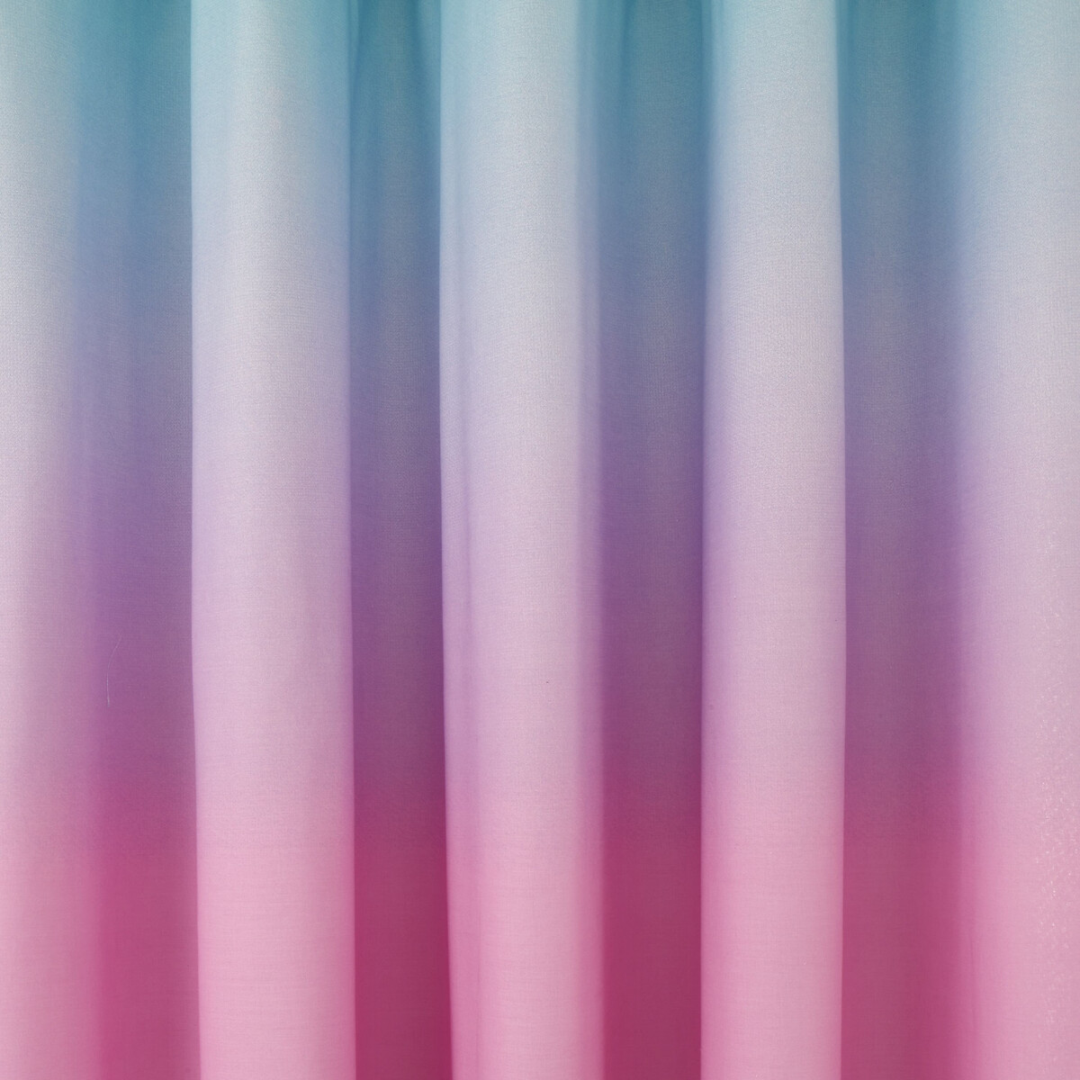Ombre Rainbow Clouds Lined Eyelet Cotton Curtains multi-coloured, CATHERINE LANSFIELD