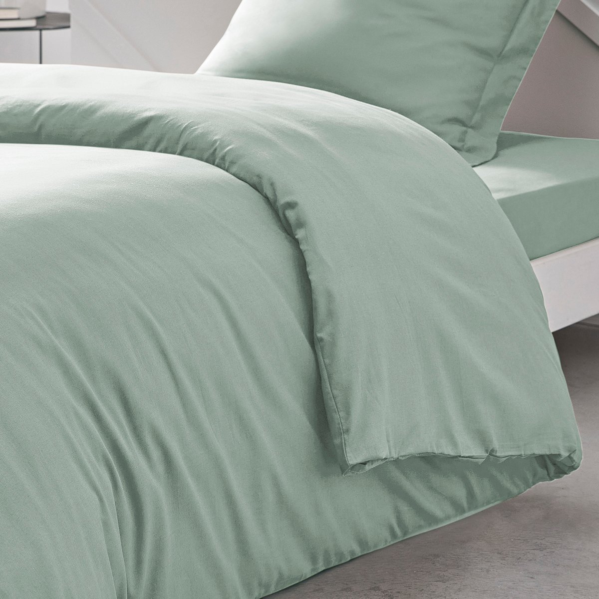 Housse de couette en coton BIO ORGANIC vert, TODAY