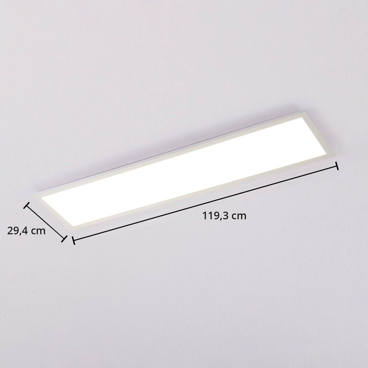 Panneau en aluminiumLED, Lysander blanc, (ral 9016), ARCCHIO
