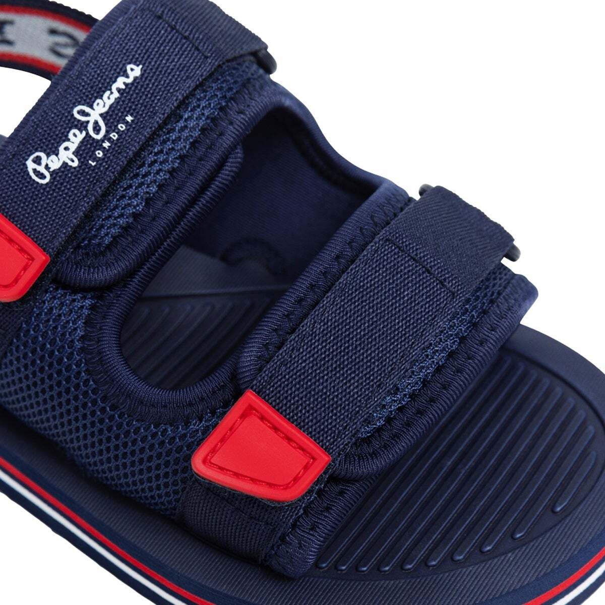 Sandales Trek Avec Fermeture Velcro marine, PEPE JEANS