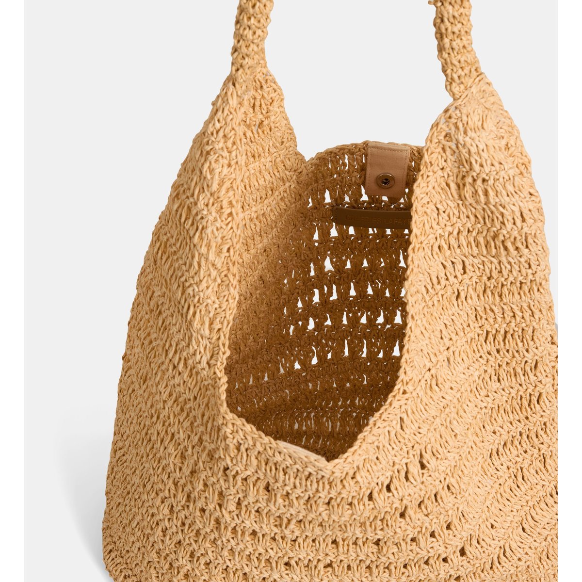 Sac à main anastasia épaule effet raphia naturel, GALERIES LAFAYETTE