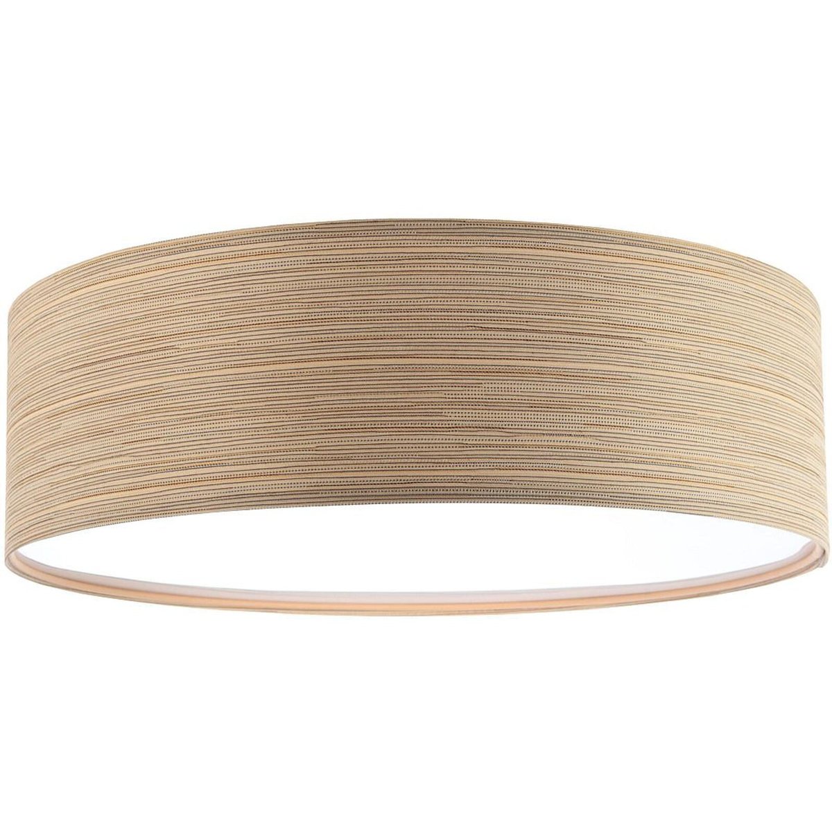 Plafonnier en tissu, NATURAL mesh beige clair et foncé intérieur blanc, BPS KONCEPT
