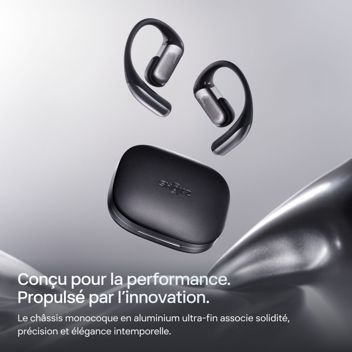 Ecouteurs OpenFit PRO Noir noir, SHOKZ