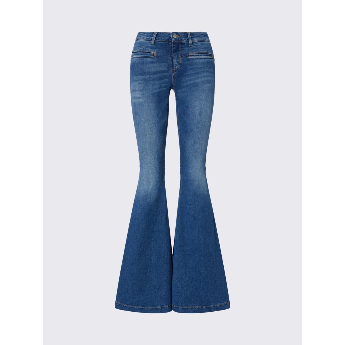 Jean super flare denim bleu foncé, LIU JO