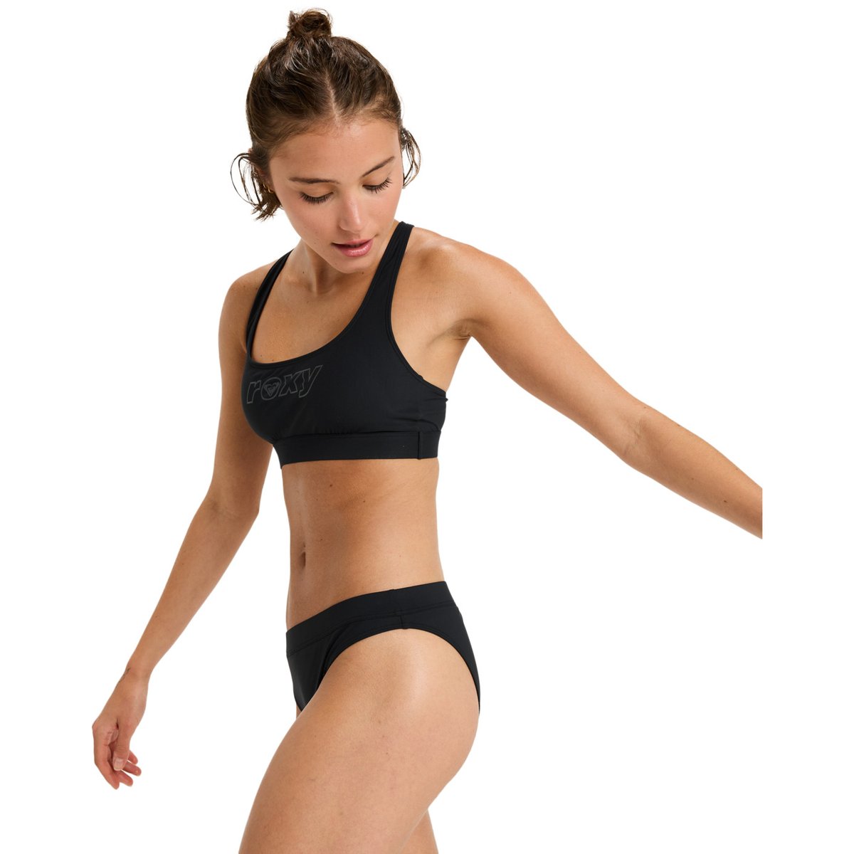 Haut de maillot de bain bikini. noir anthracite, ROXY