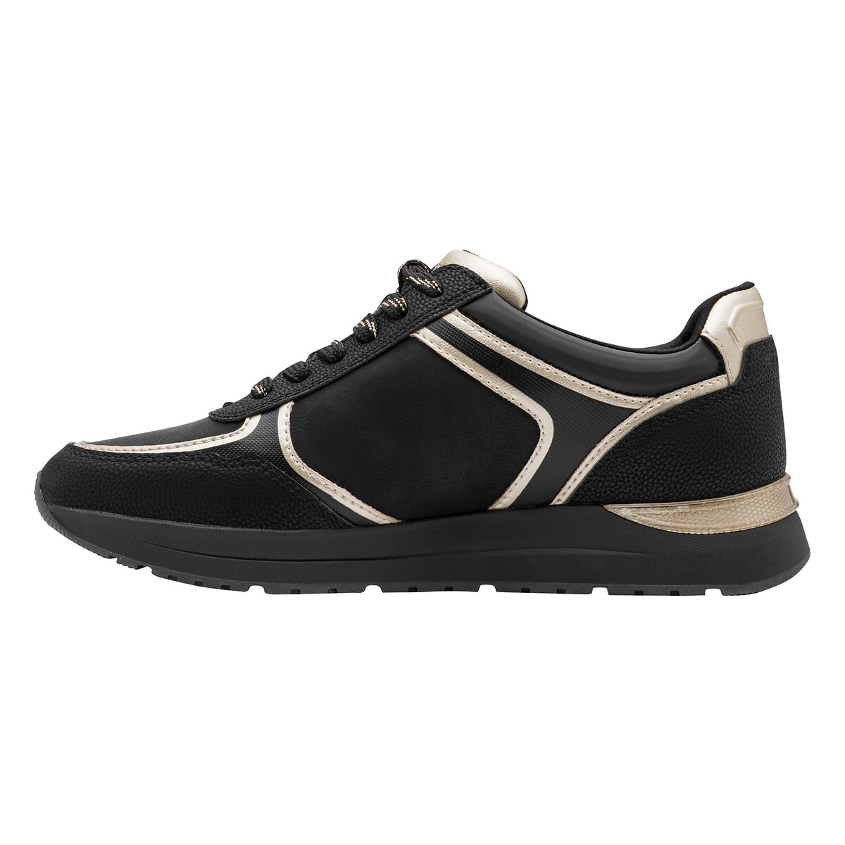 Zip-Up Trainers black, TAMARIS