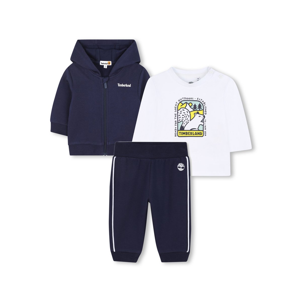 Ensemble de jogging trois pièces indigo blue, TIMBERLAND