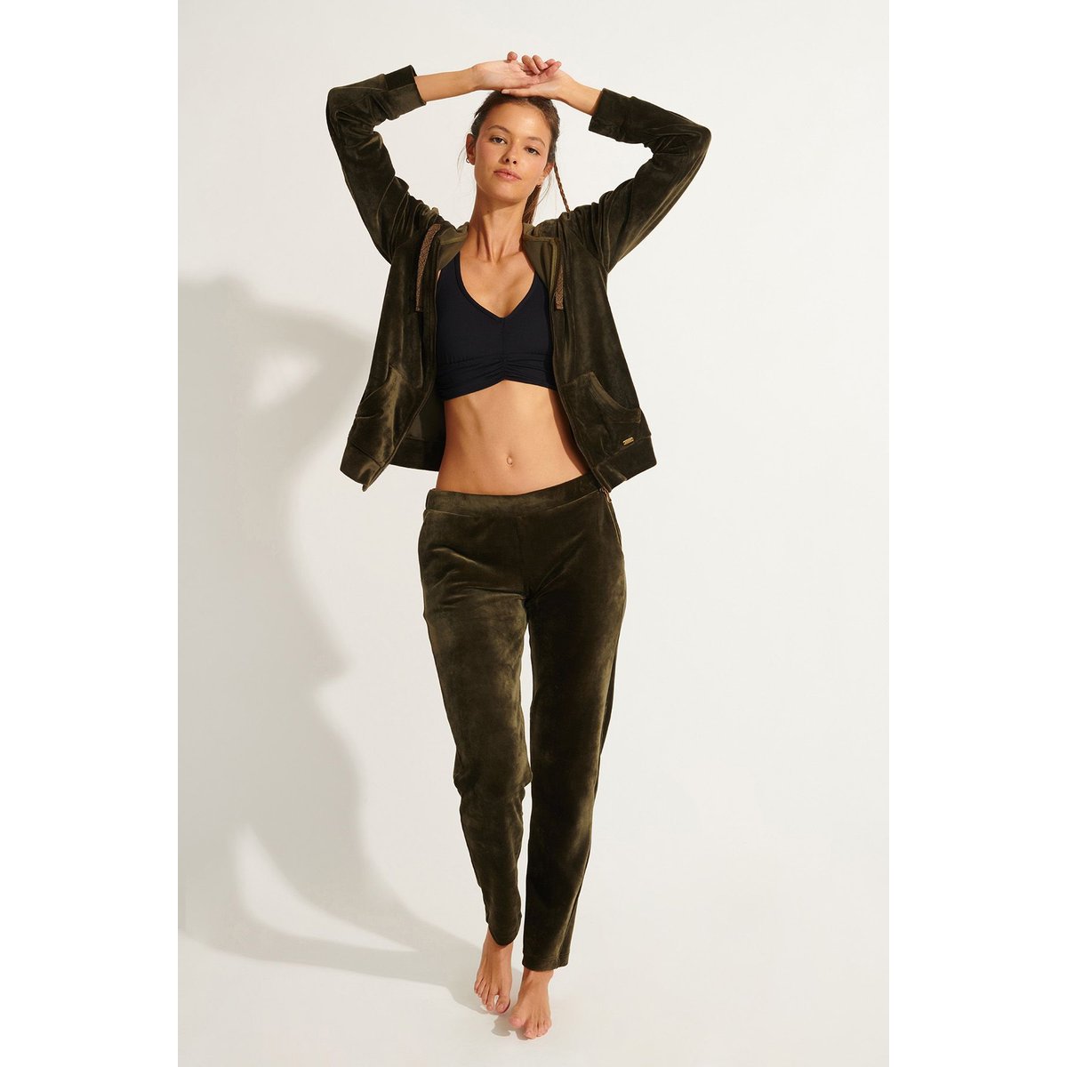 Pantalon Keenan - SEALAKE vert kaki, BANANA MOON