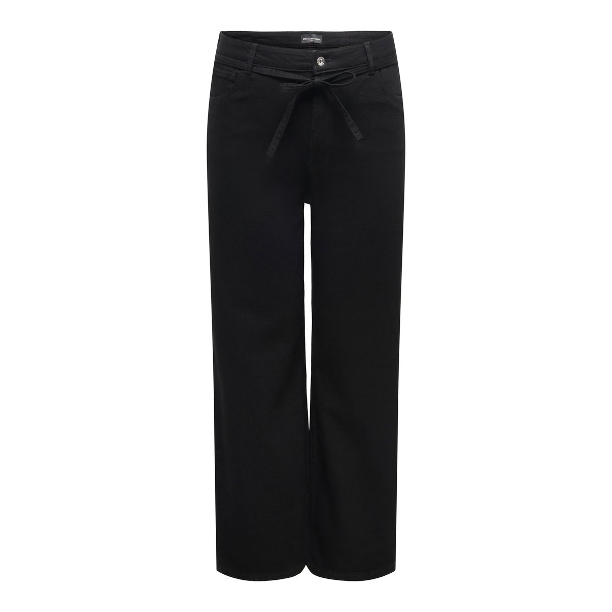 Jean Coupe Droite black denim, ONLY CARMAKOMA