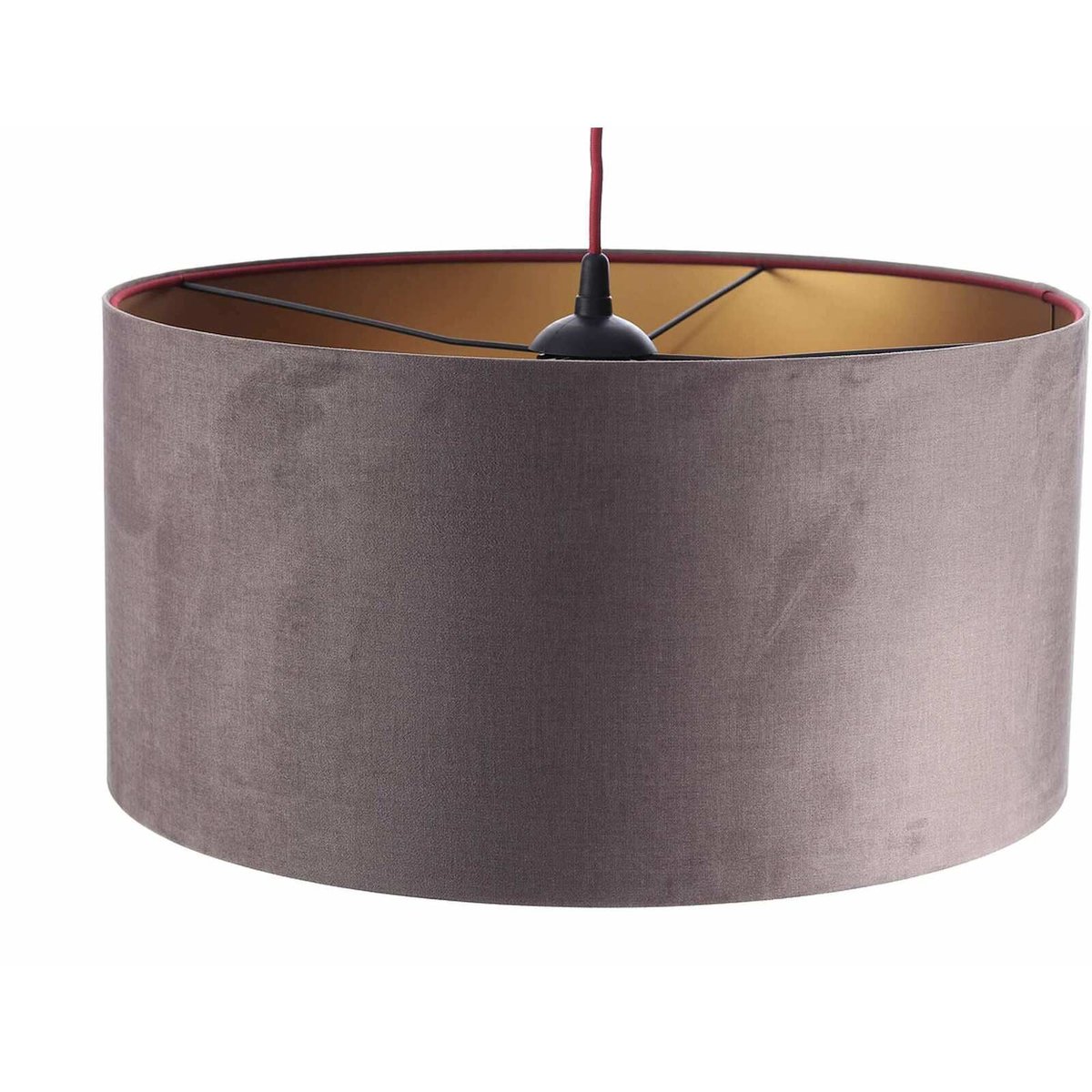 Suspension en tissu, GLAM beige et doré mat, BPS KONCEPT