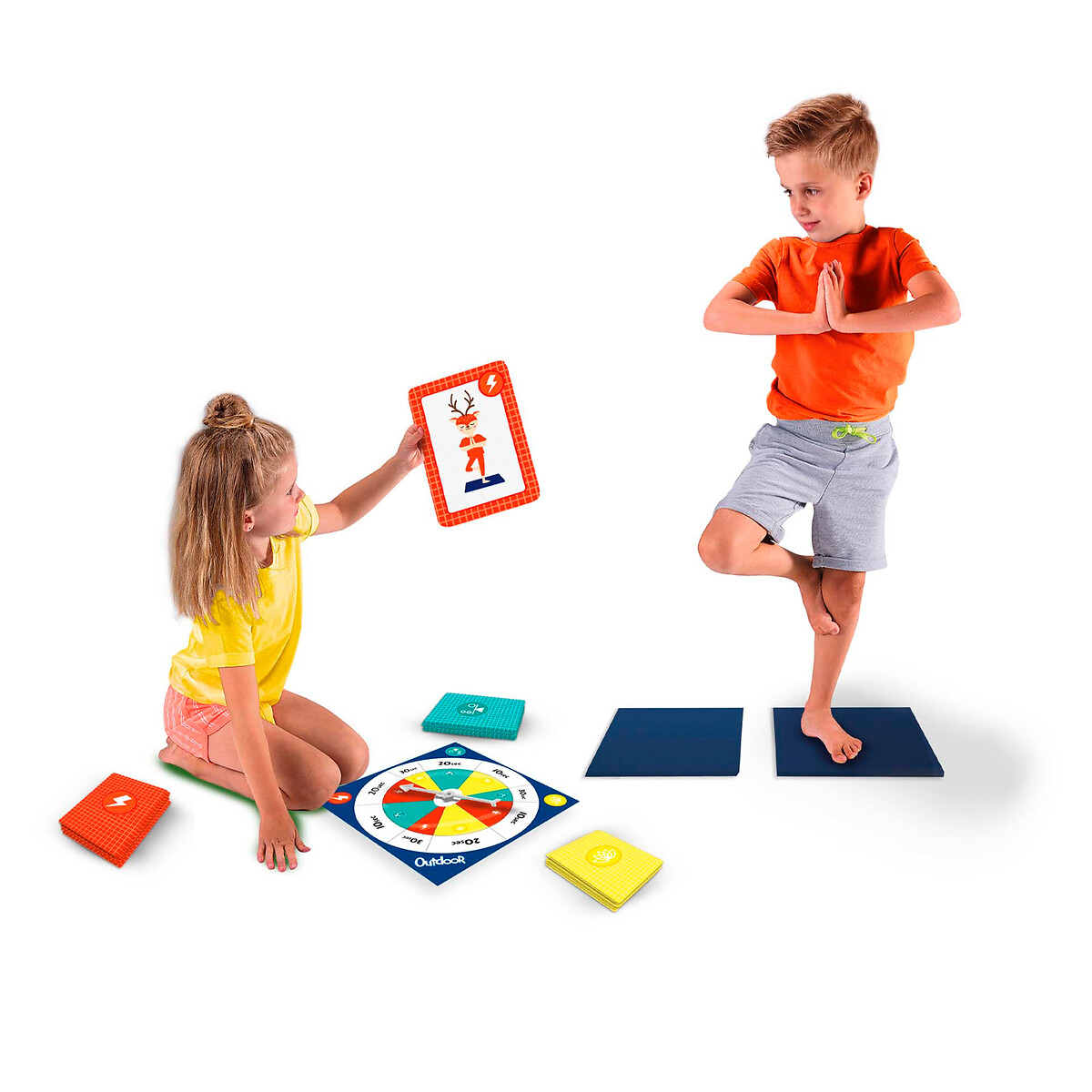 Jogo Animal yoga, da SES multicolor, SES