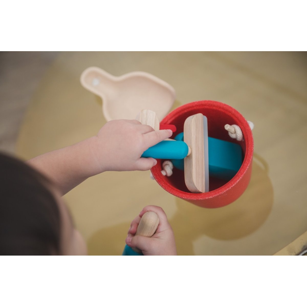 Set d'entretien rouge, PLAN TOYS