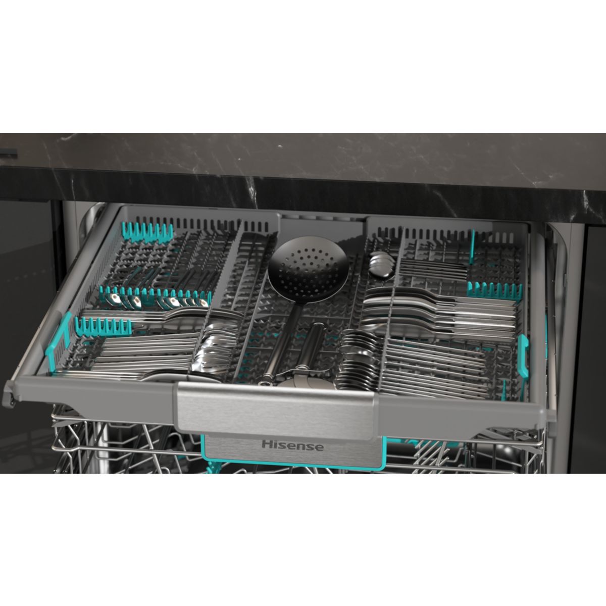 Lave vaisselle encastrable HV673A65 couleur unique, HISENSE
