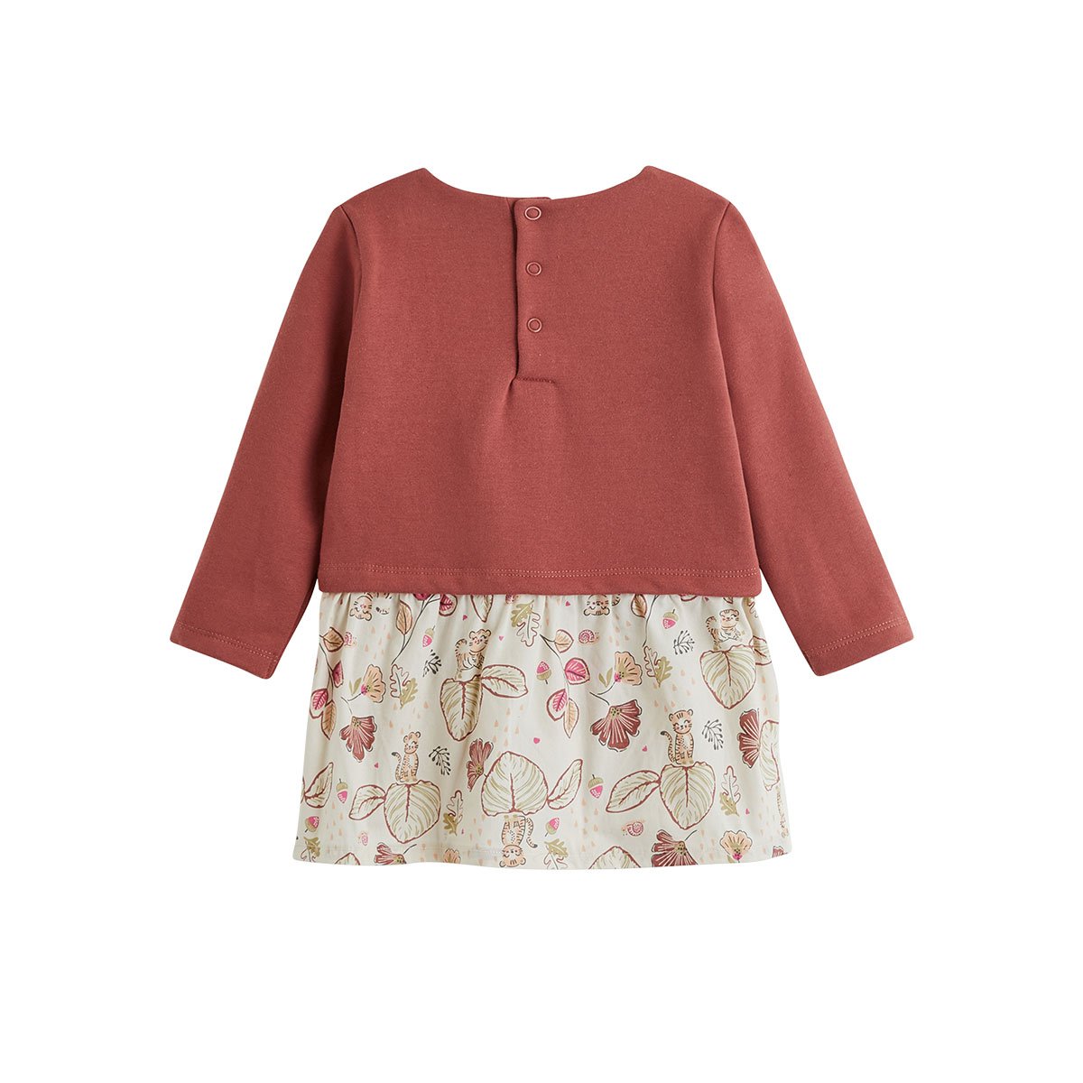 Robe bébé Léa rose, PETIT BEGUIN