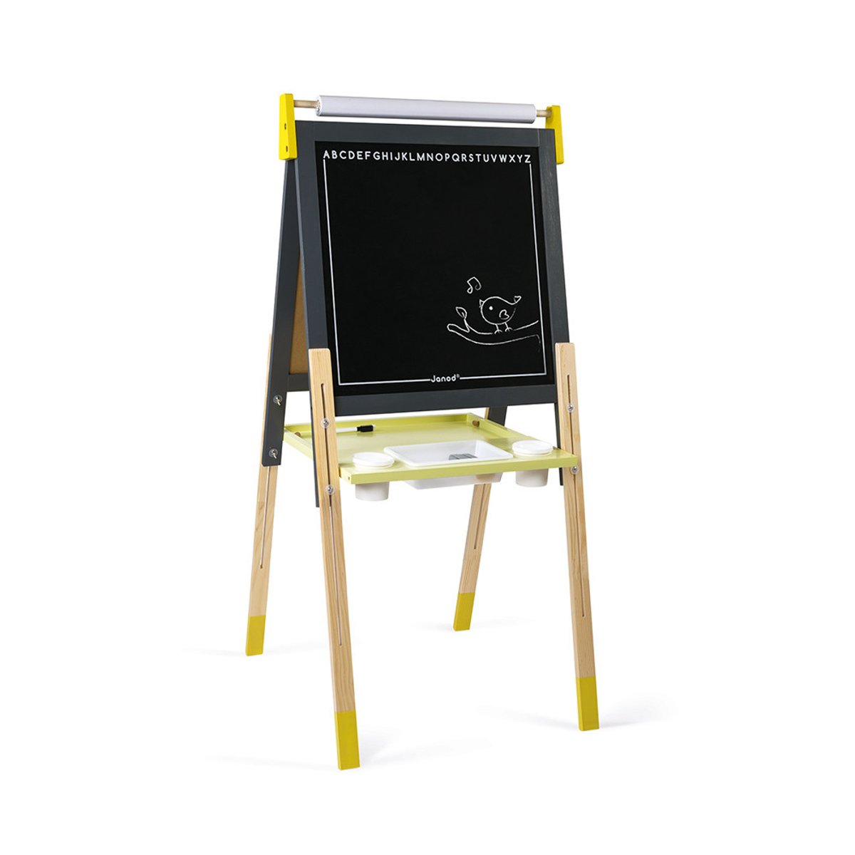 Tableau Réglable Gris Et Jaune multicolore, JANOD