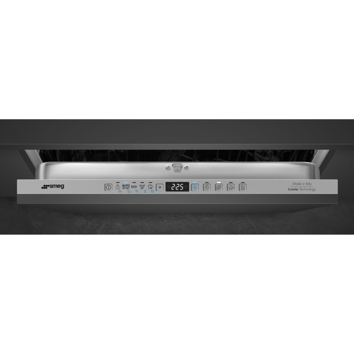 Lave vaisselle encastrable STL233CLH Hauteur 86cm gris, SMEG