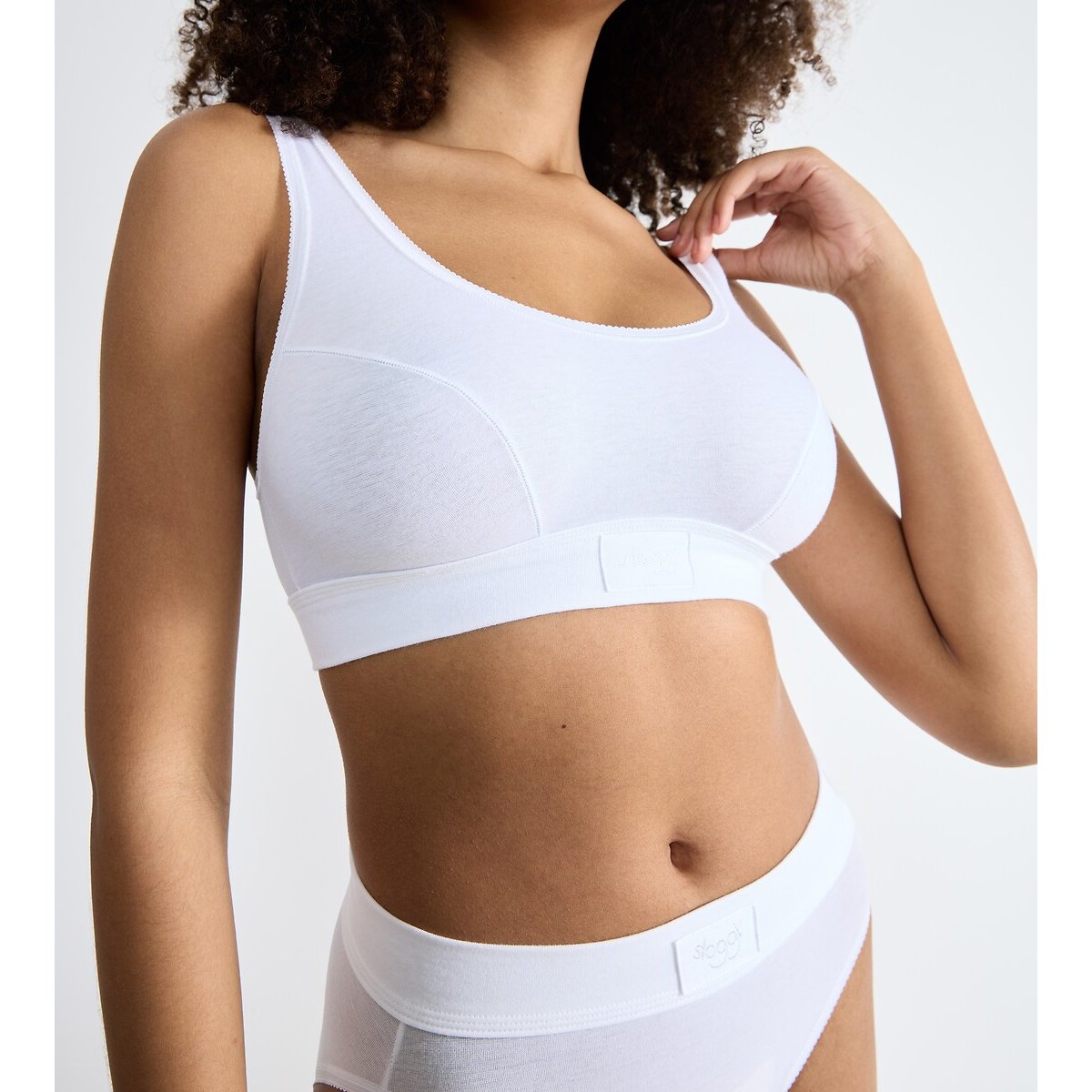 Brassière Double Comfort blanc, SLOGGI