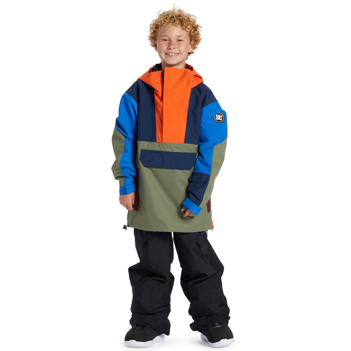 Anorak de snow technique. orange repurpose, DC SHOES
