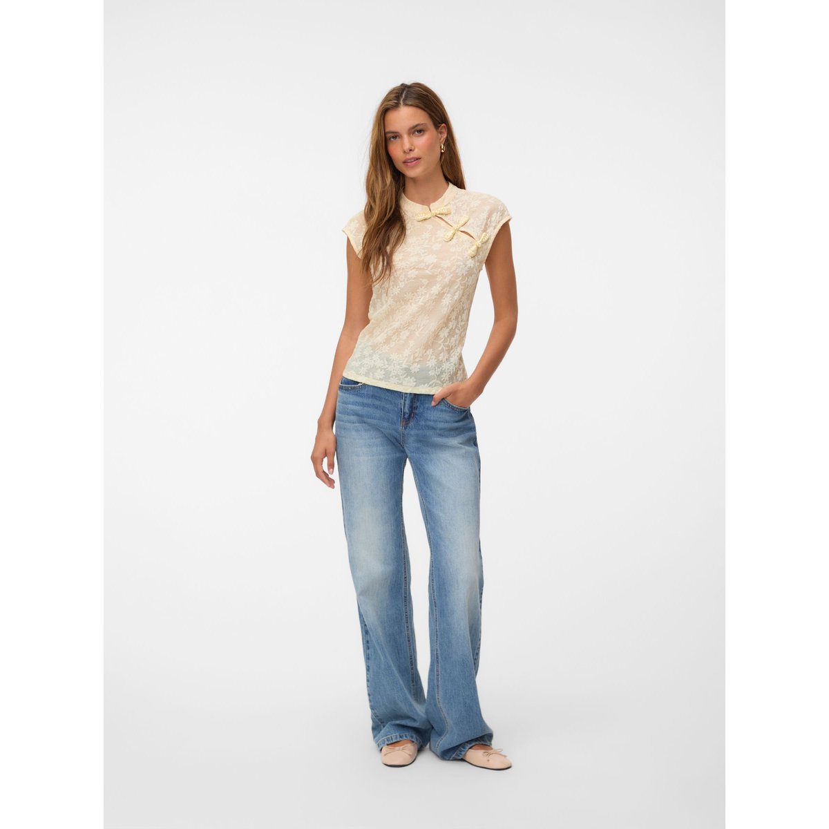 Top flan, VERO MODA