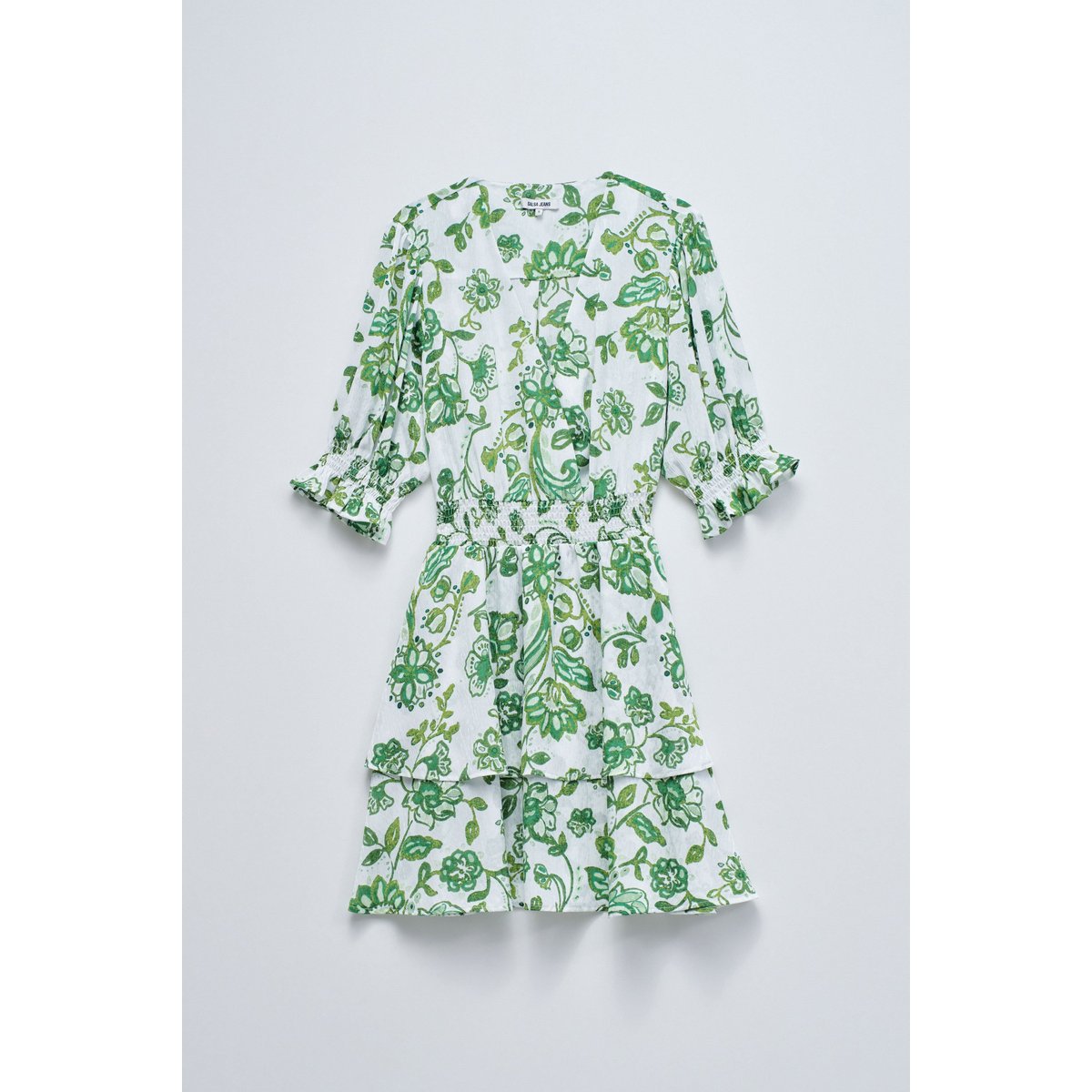 ROBE COURTE AVEC MOTIF FLORAL vert, SALSA JEANS