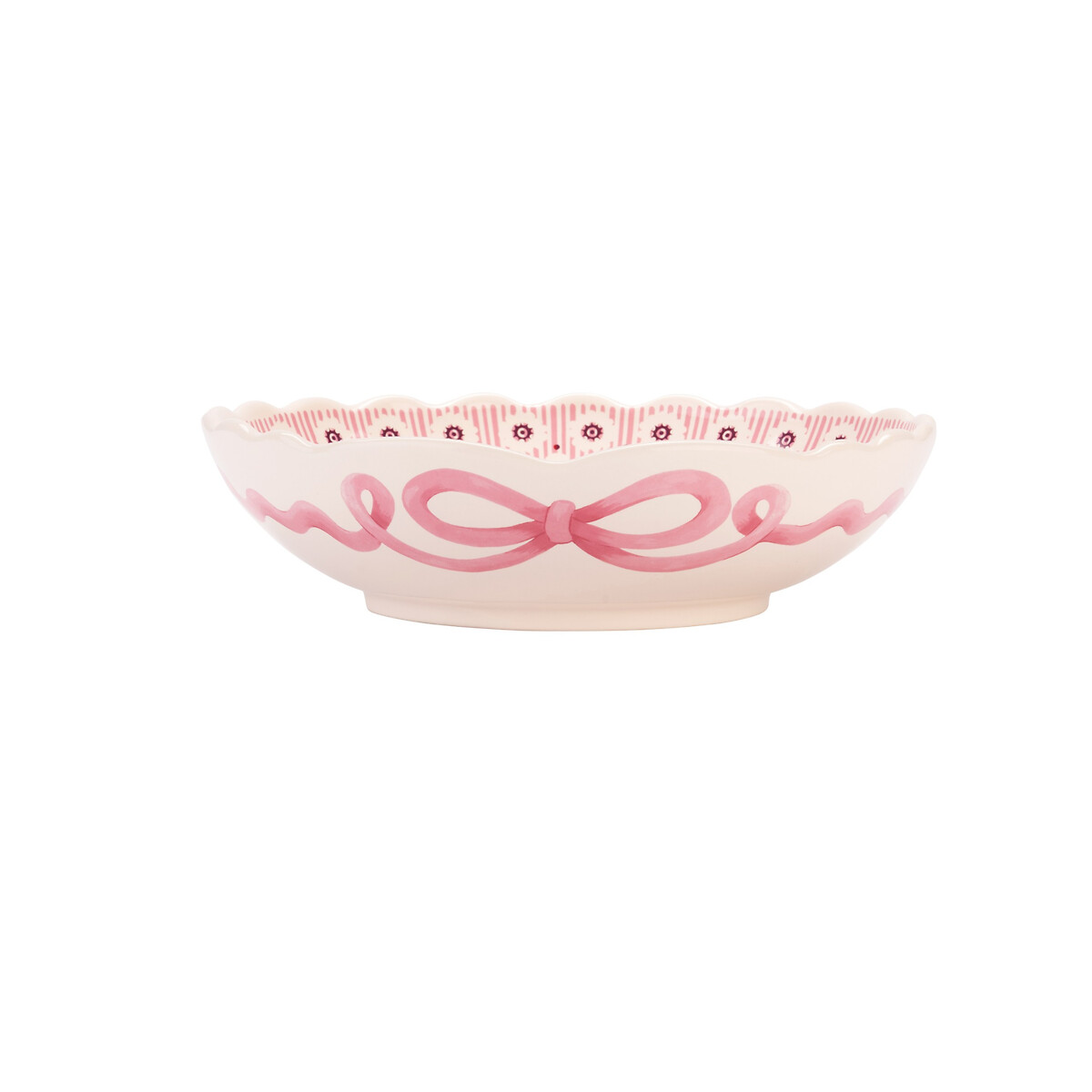 Spitalfields Silk Pasta Bowl pink, CATH KIDSTON
