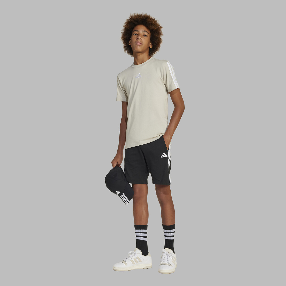 Pantaloncini 7/8-15/16 anni nero , ADIDAS SPORTSWEAR