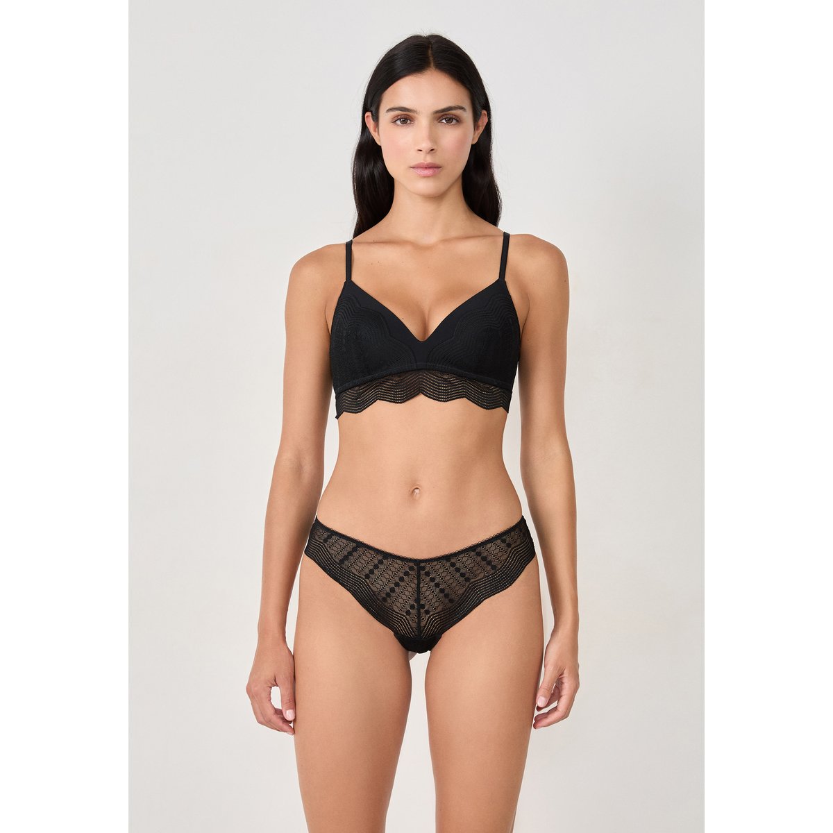 Soutien-gorge triangle sans armature ENVERGURE noir, ETAM