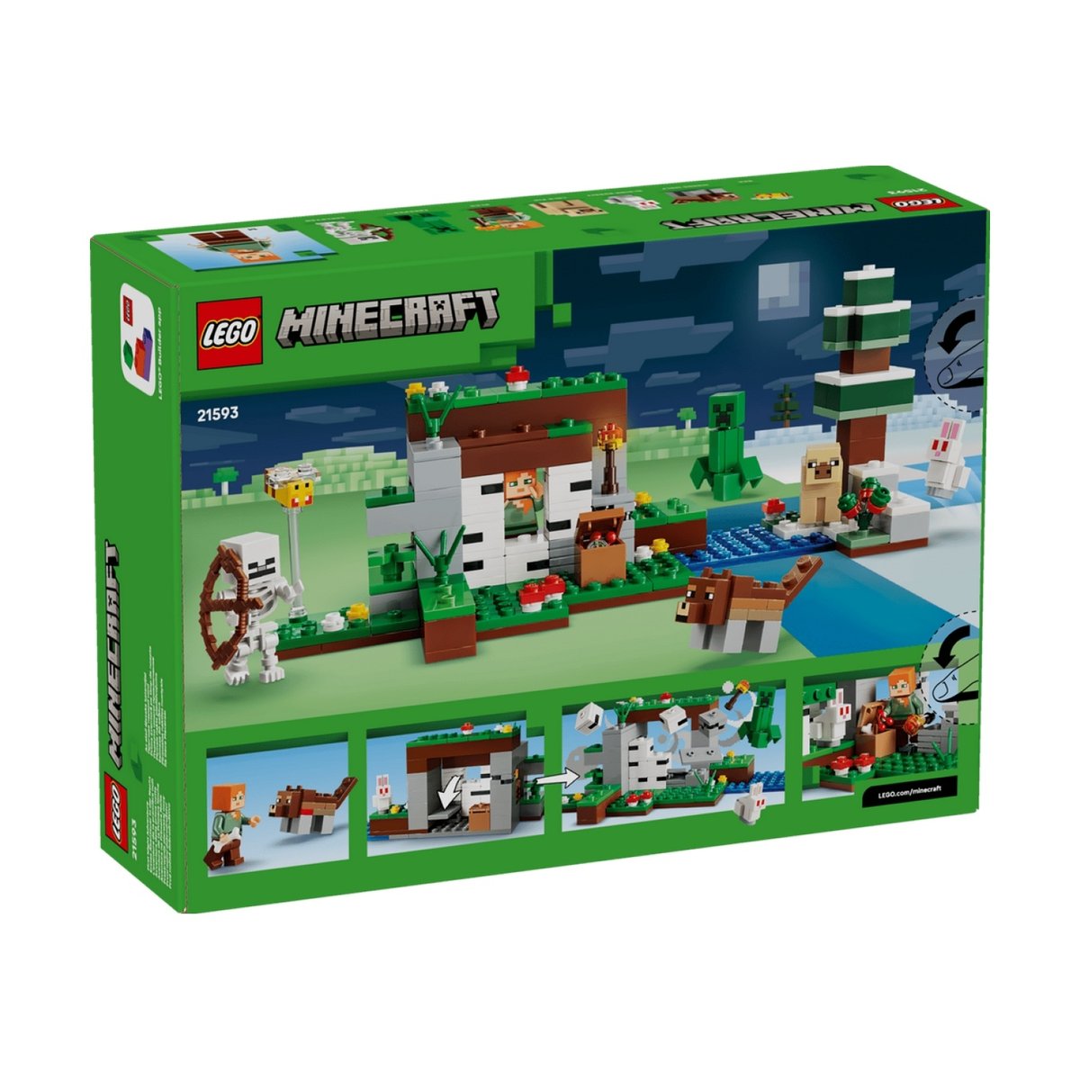 Minecraft L'aventure de la première nuit multicolore, LEGO