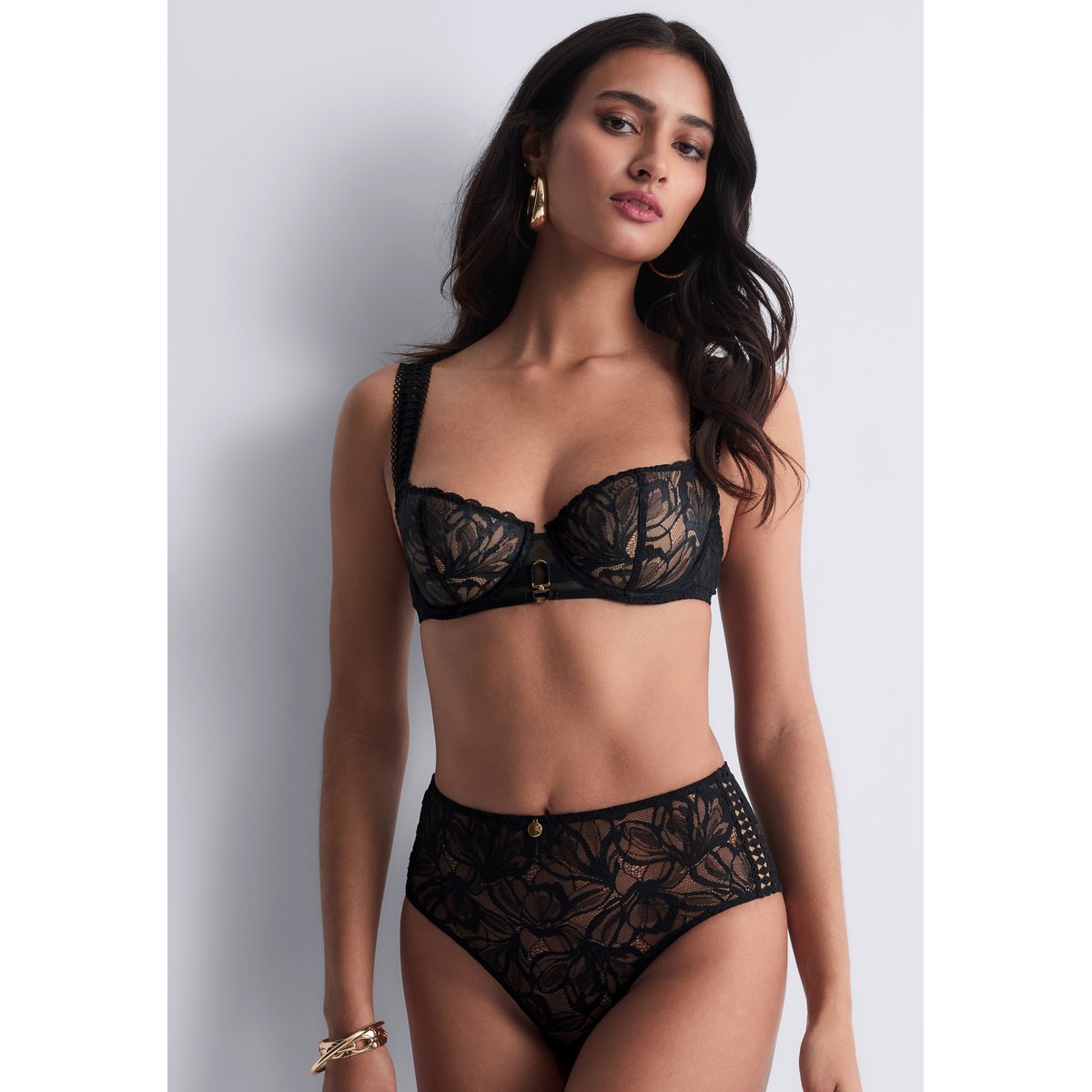 Culotte taille haute After Hours noir, AUBADE