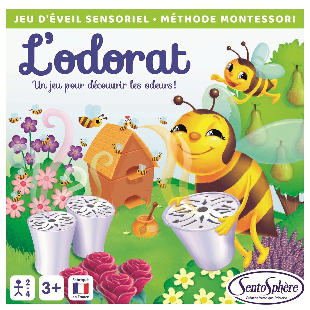 Jeu sensoriel - L'odorat blanc, SENTOSPHERE