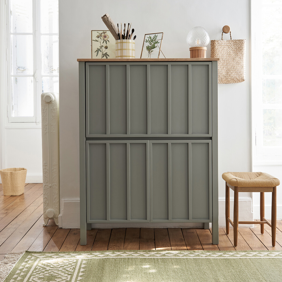 Panier mural en herbier, Rixy naturel, LA REDOUTE INTERIEURS