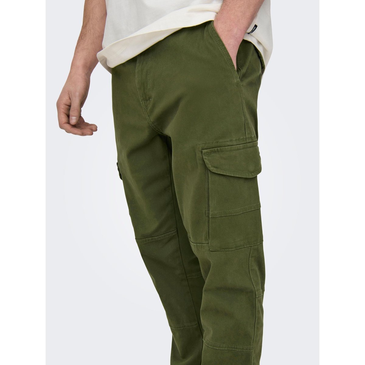 Pantalon Cargo olive night, ONLY & SONS