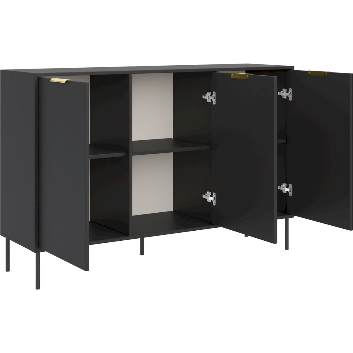 Buffet 3 portes collection VENA cachemire, RECOLLECTION