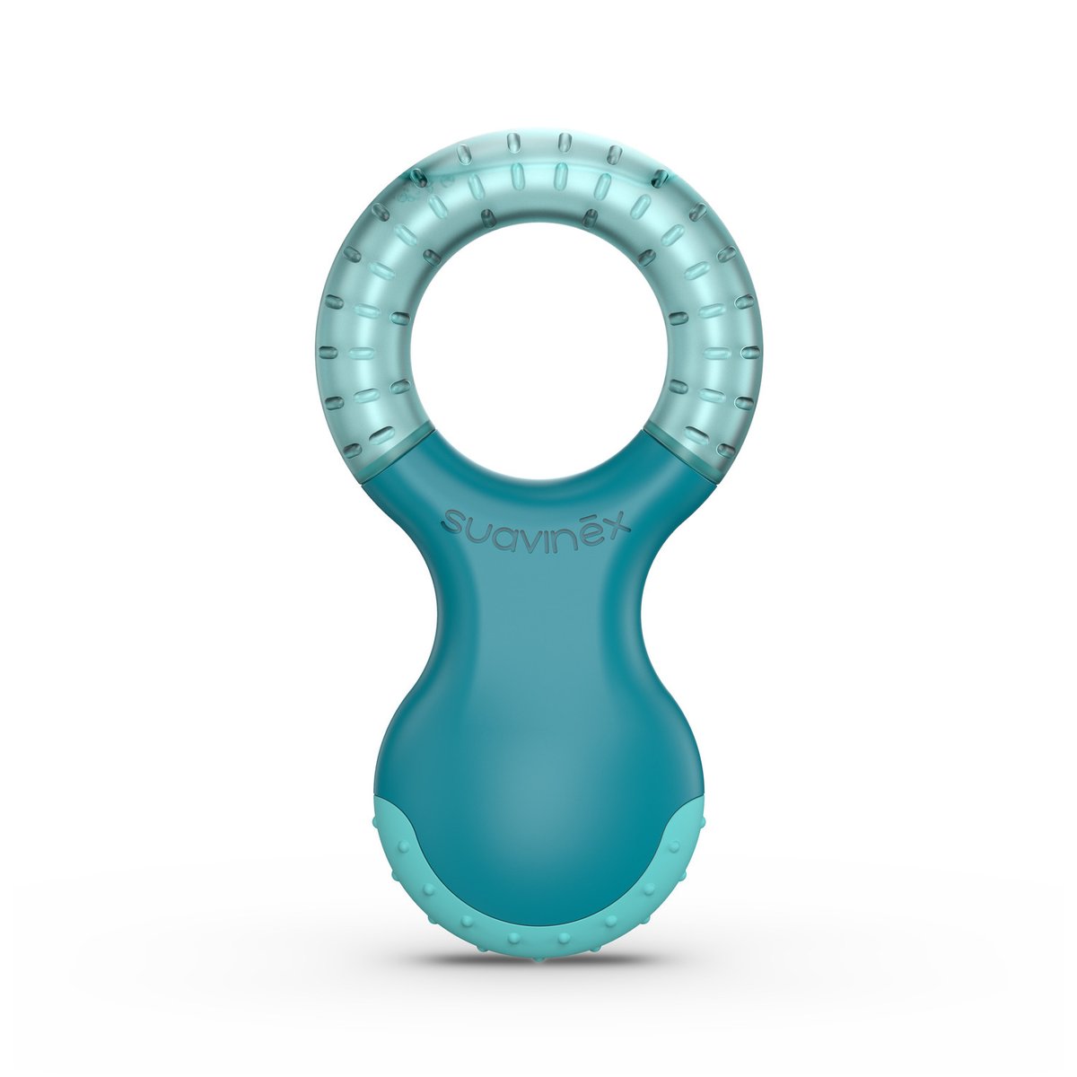 Jouet bébé anneau de dentition réfrigérant étape 2 +4m multicolore, SUAVINEX