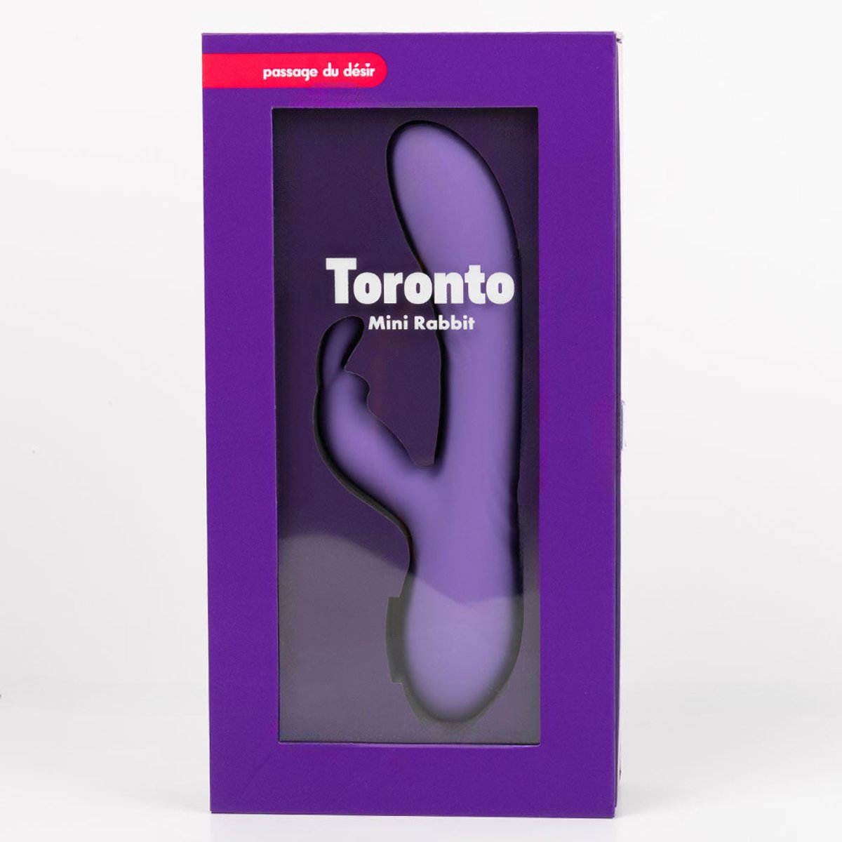 Vibromasseur Mini Rabbit Toronto violet, PASSAGE DU DESIR