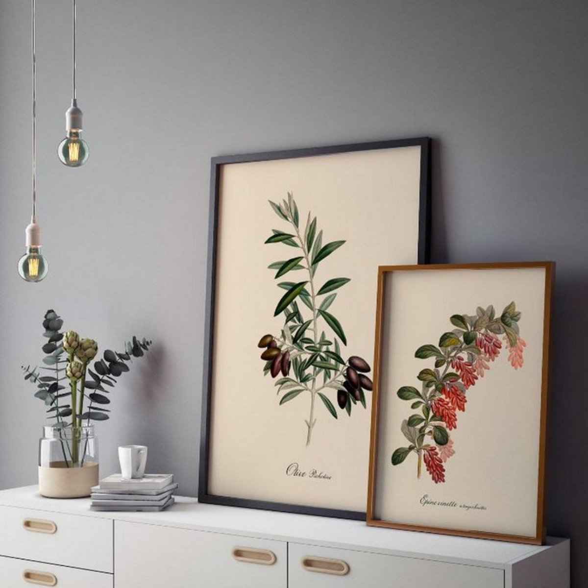 Affiche olivier Olive picholine multicolore, THE DYBDAHL CO